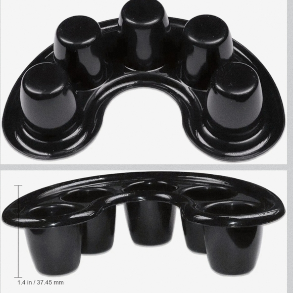 Nail Soaking Bowl for Acrylic Soak Off Gel Remover Manicure Bowls - 2 Pieces - Picture 4 of 4